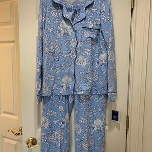 Roller Rabbit x Target Women's Floral Vines Long Sleeves and Pants Pajama Set